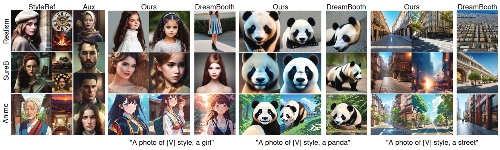 StyleBoost: A Study of Personalizing Text-to-Image Generation in Any Style using DreamBooth